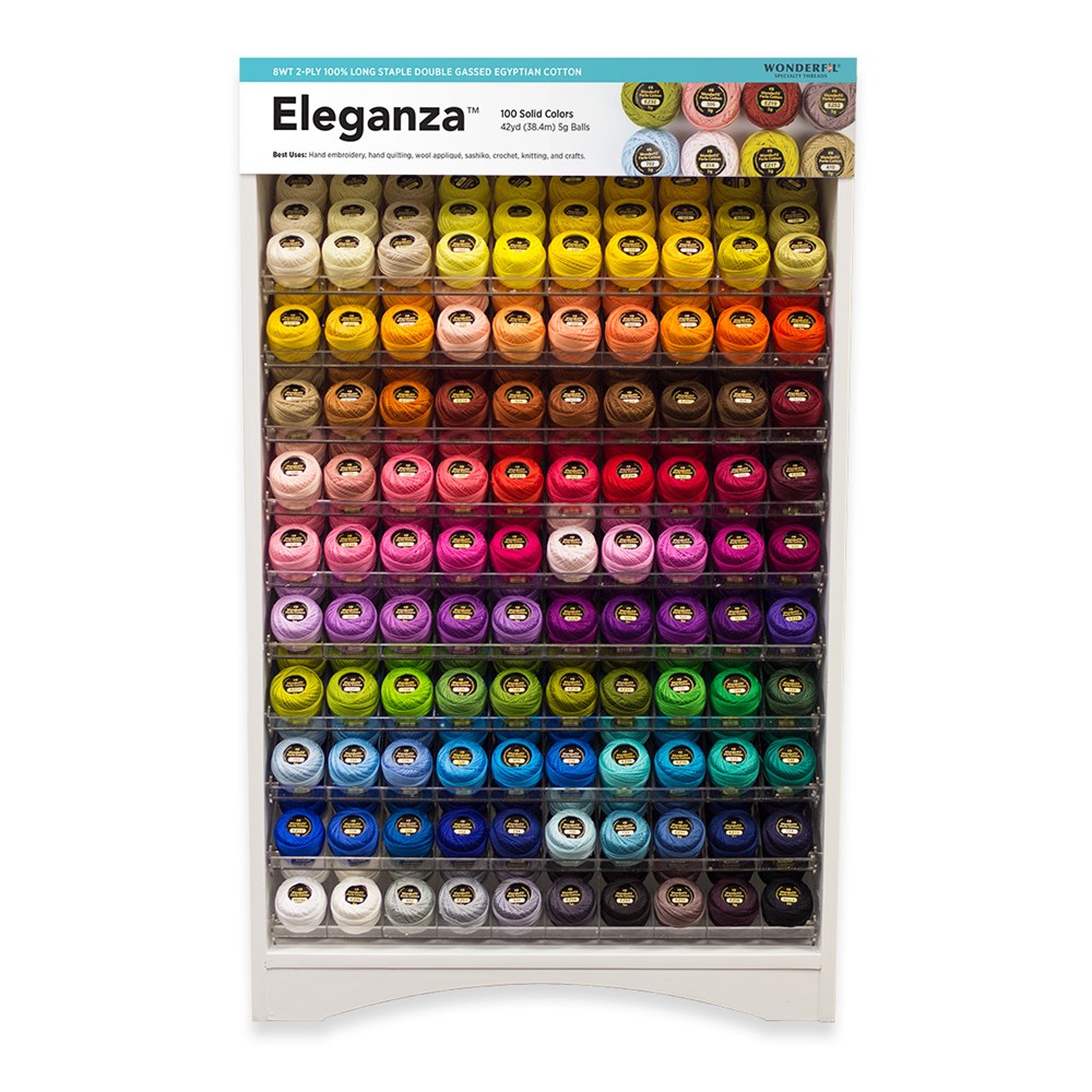 Eleganza™ 5g Balls - 8wt Egyptian Cotton Thread