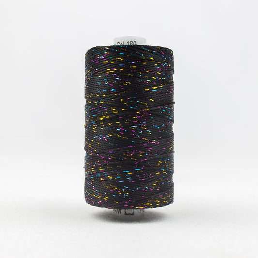 DZ160 - BLACK MULTICOLOR - DAZZLE - 6 PLY - WONDERFIL