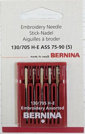 EMBROIDERY NEEDLE - SIZE 90 - BERNINA/SCHMETZ