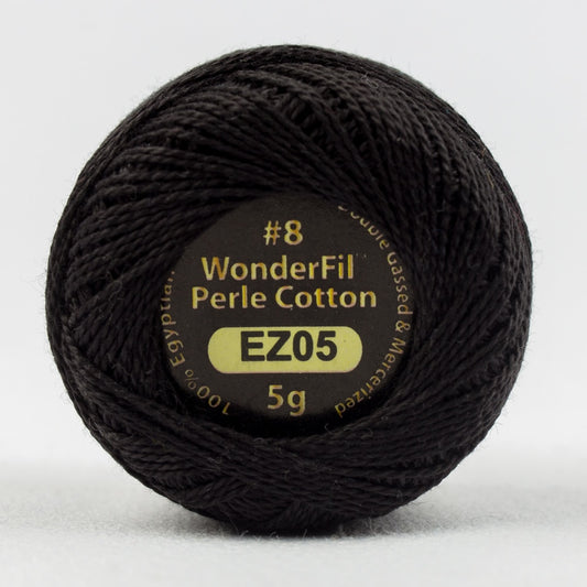 EL5G5 - LICORICE - ELEGANZA - PERLE 8 - COTTON - 5G - WONDERFIL