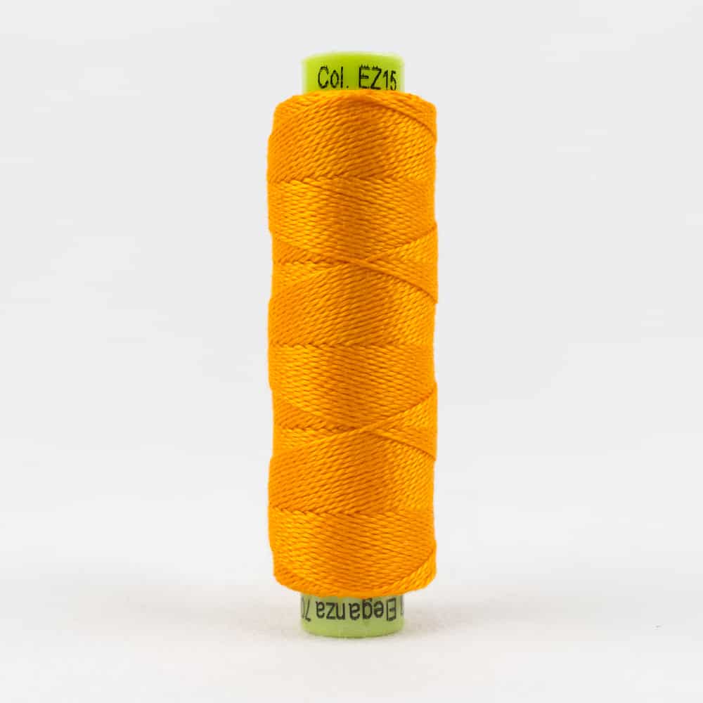 SSEZ15 - ORANGE CRUSH - SUE SPARGO - ELEGANZA - PERLE 8 - WONDERFIL
