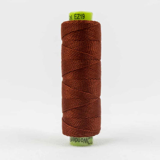 SSEZ19 - RAKED LEAVES - SUE SPARGO - ELEGANZA - PERLE 8 - WONDERFIL