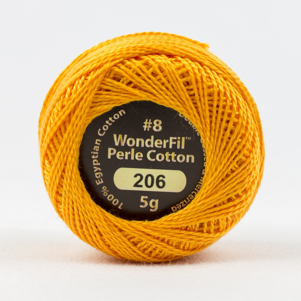 EL5G206 - PLUMP PUMPKIN - ELEGANZA - PERLE 8 - COTTON - 5G - WONDERFIL