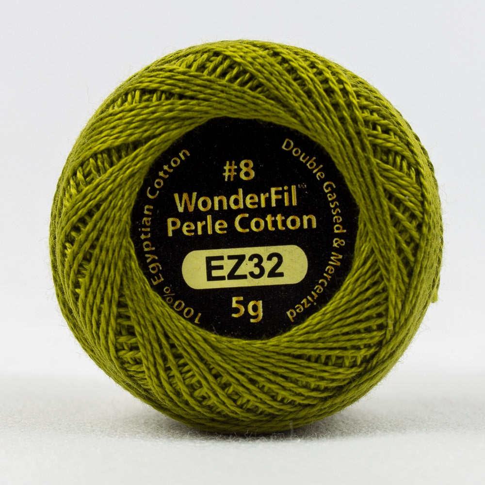 EL5G32 - OLIVE - ELEGANZA - PERLE 8 - COTTON - 5G - WONDERFIL