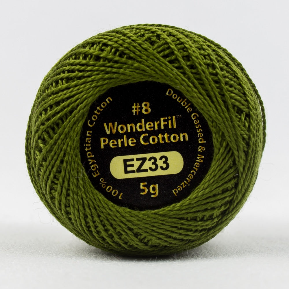 EL5G33 - MARSH GREEN - ELEGANZA - PERLE 8 - COTTON - 5G - WONDERFIL