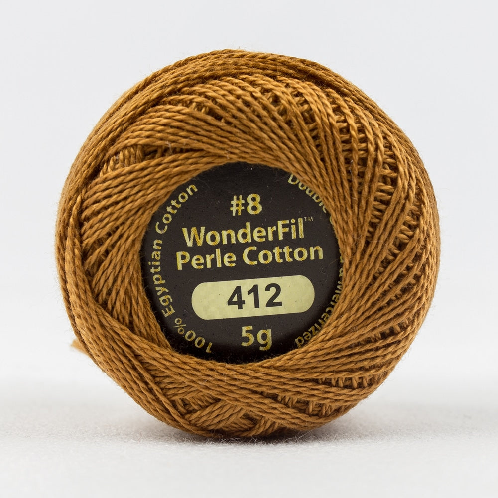 EL5G412 - CURED LEATHER - ELEGANZA - PERLE 8 - COTTON - 5G - WONDERFIL