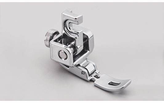 ADJUSTABLE ZIPPER/PIPING FOOT - HIGH SHANK MODELS - BROTHER