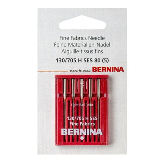 FINE FABRIC NEEDLE - SIZE 80 - BERNINA/SCHMETZ