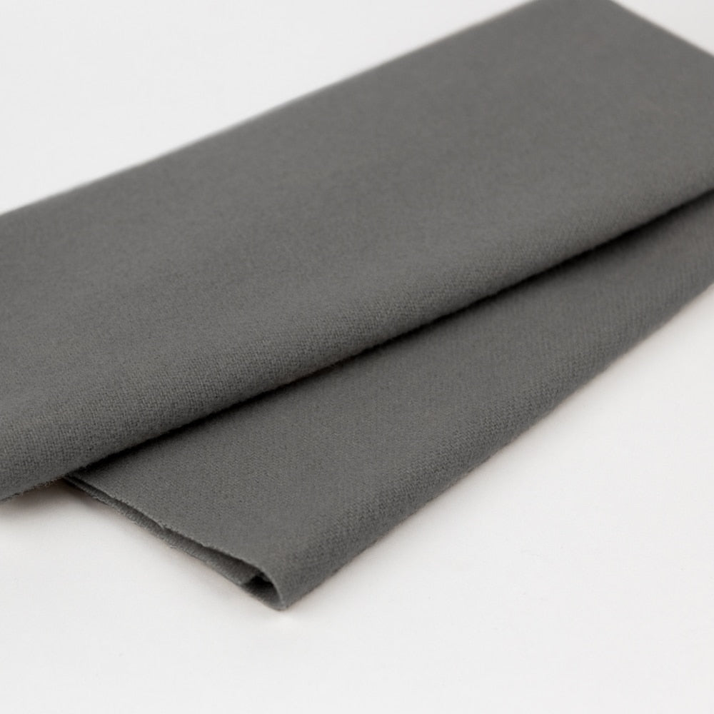 FELTED WOOL - LN04 - GREY FLANNEL - WONDERFIL