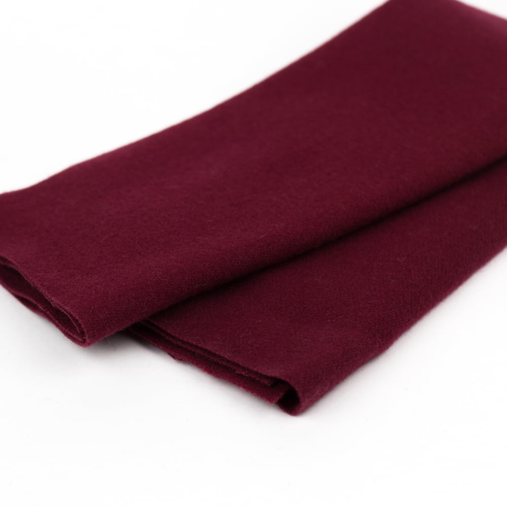 FELTED WOOL - LN44 - BORDEAUX - WONDERFIL