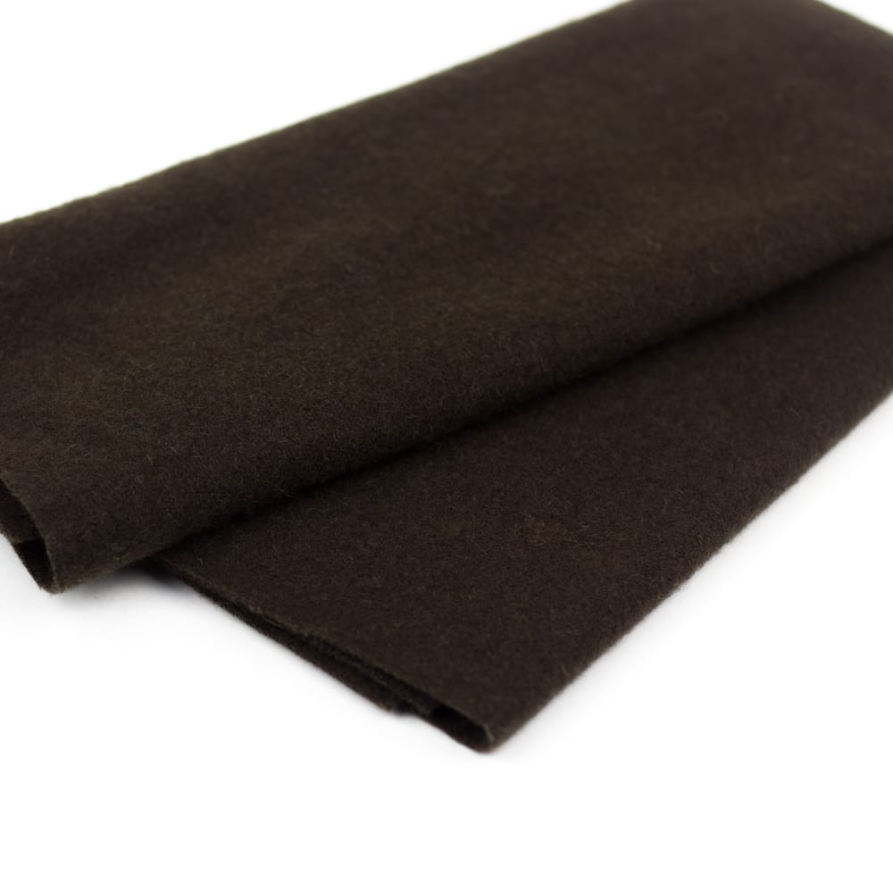 FELTED WOOL -LN52 - BARK CHOCOLATE - WONDERFIL