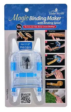 MAGIC BINDING MAKER WITH BINDING SPOOL - 2.5"