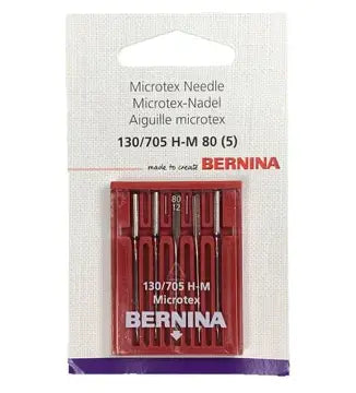 MICROTEX NEEDLES - SIZE 80 - BERNINA/SCHMETZ