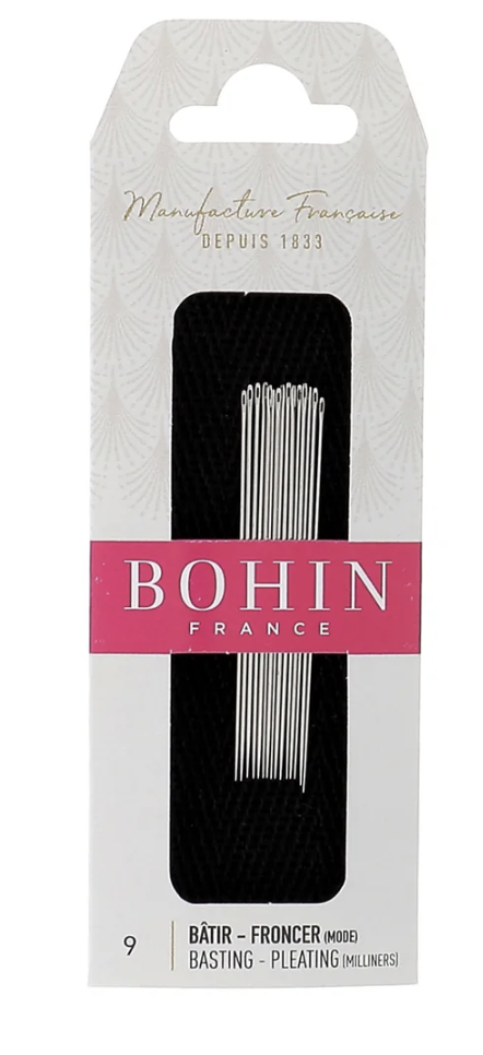 STRAW/MILLINER NEEDLES - SIZE 9 - BOHIN