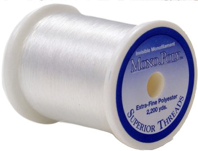 MONO POLY CLEAR THREAD