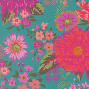 Parlor - Happy Bloom Teal