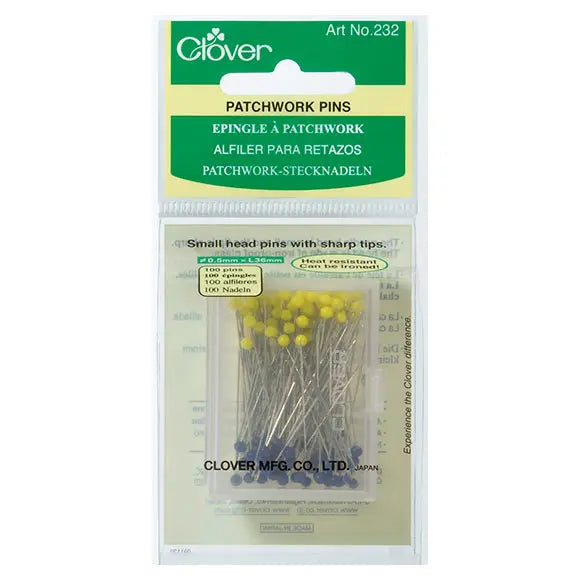 PATCHWORK PINS - 100 PACK - CLOVER
