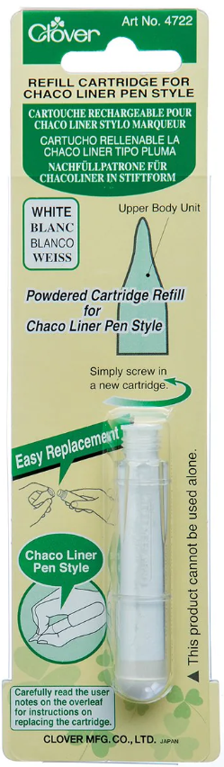 CHARCO LINER PEN STYLE - WHITE - CLOVER