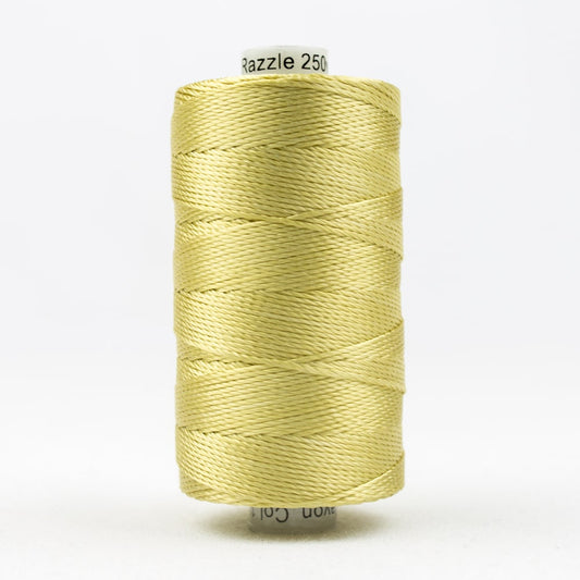 RZ1000 - GOLD - RAZZLE - 6PLY - RAYON - 229M - WONDERFIL