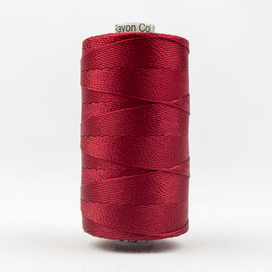 RZ1148 - DARK RED - RAZZLE - 6PLY - RAYON - 229M - WONDERFIL