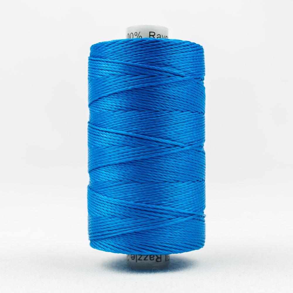 RZ148 - MEDITERRANEAN BLUE - RAZZLE - 6PLY - RAYON - 229M - WONDERFIL