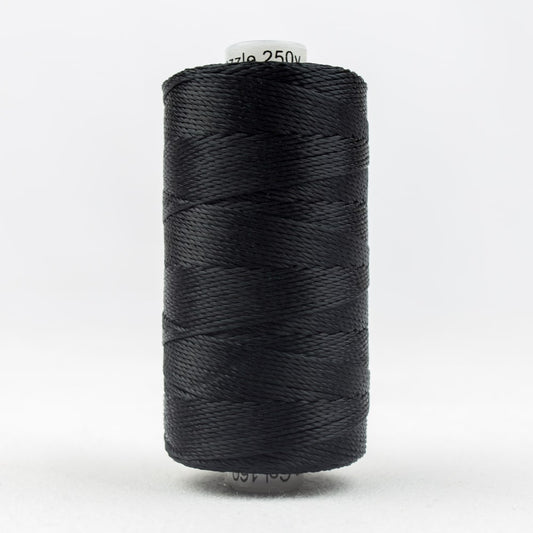 RZ160 - BLACK - RAZZLE - 6PLY - RAYON - 229M - WONDERFIL
