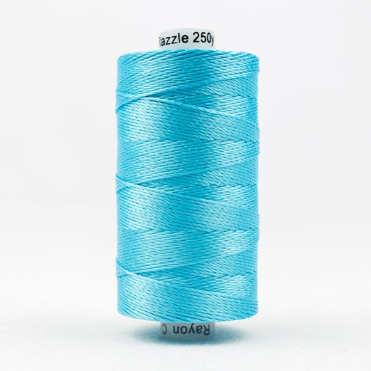 RZ3234 - LIGHT TURQUOISE - RAZZLE - 6PLY - RAYON - 229M - WONDERFIL