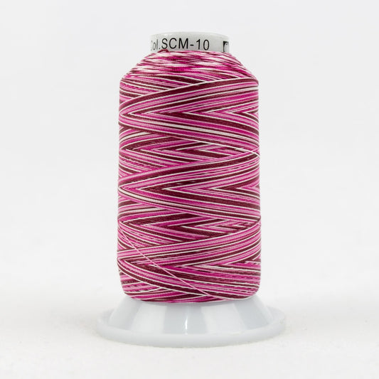 SCM10 - BURGUNDY/FUCHSIA/PINKS - SILCO - 35WT - COTTON - WONDERFIL