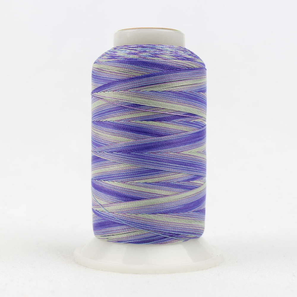 SCM12 - VIOLETS/BLUES - SILCO - 35WT - COTTON - WONDERFIL