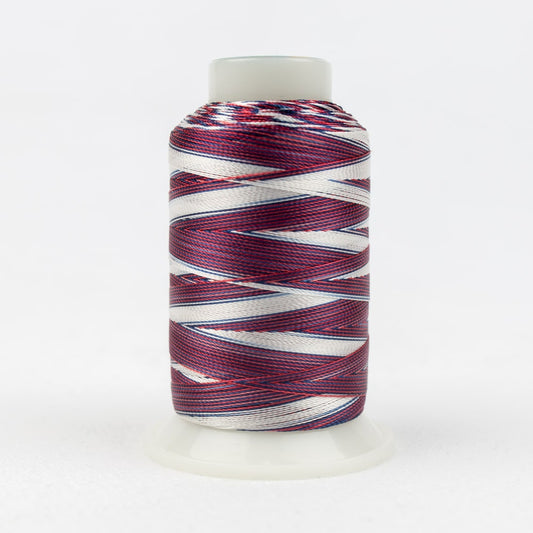 MR33 - BLUE WHITE RED - MIRAGE - 30WT - RAYON - 800M - WONDERFIL