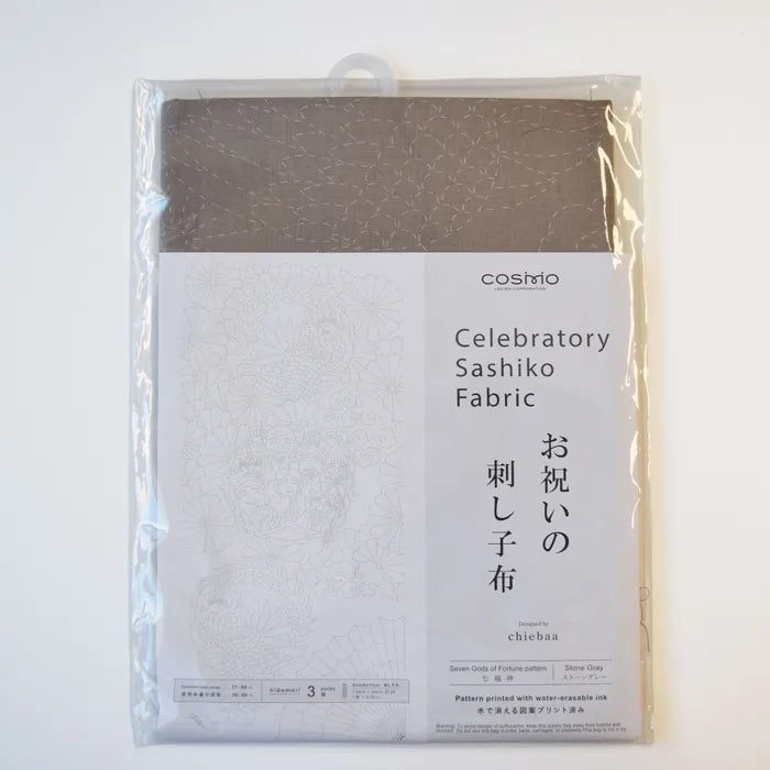 SEVEN GODS OF FORTUNE - STONE GREY - SASHIKO - COSMO