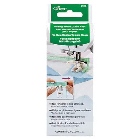 SLIDING STITCH GUIDE FOOT - CLOVER
