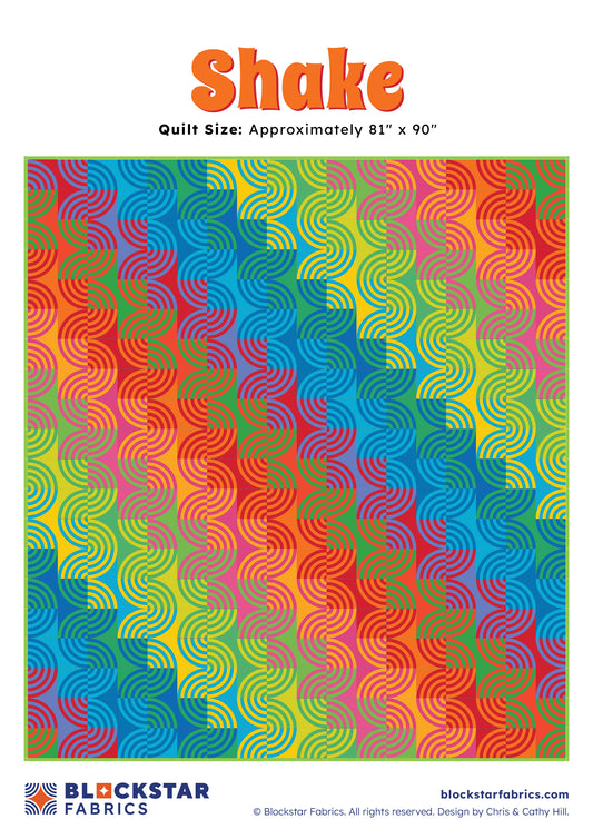 SHAKE - BLOCKSTARS - CIRCUS FABRIC - PATTERN