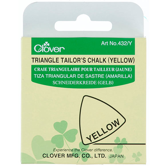 TAILORS CHALK - YELLOW - CLOVER