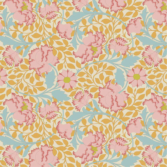 Tilda Songbird Floral Mustard