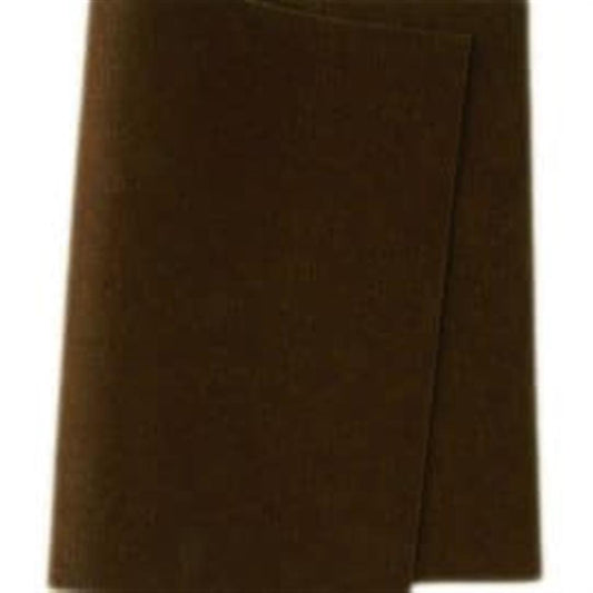 V536 - DARK BROWN - WOOL FELT