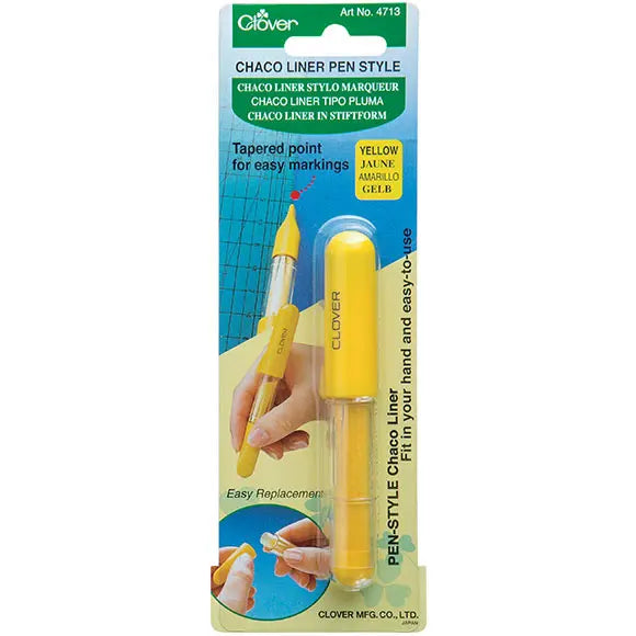 CHACO LINER PEN STYLE - YELLOW - CLOVER