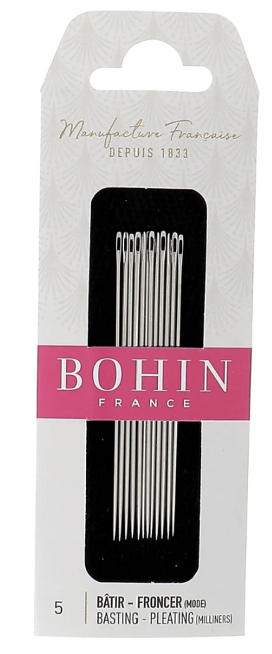 BASTING NEEDLES - SIZE 5 - BOHIN
