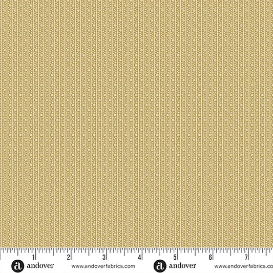 A-5188-L - TRUNK TREASURES - DOTTY - SAND - JO MORTON - ANDOWER FABRICS