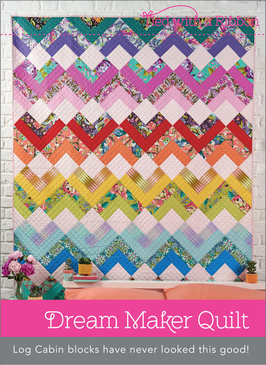 DREAM MAKER QUILT PATTERN - TIED WITH A RIBBON