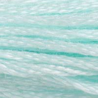747 - PEARLESCENT BLUE SEA MIST - DMC STRANDED EMBROIDERY THREAD