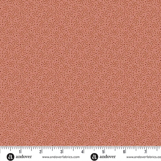 A-3985-E - TRUNK TREASIURES - EDDY - TEA ROSE - JO MORTON - ANDOWER FABRICS