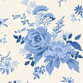 SOMETHING BLUE - WILD GARDEN  BLUE - 100667 - TILDA