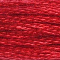 321 - METALLIC CARMINE RED - DMC STRANDED EMBROIDERY THREAD