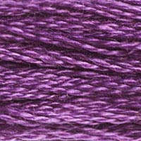327 - DARK PURPLE - DMC STRANDED EMBROIDERY THREAD