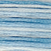 67 - BABY BLUE OMBRE - DMC STRANDED EMBROIDERY THREAD
