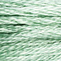 966 - PEARLESCENT SOFT GREEN - DMC STRANDED EMBROIDEY THREAD