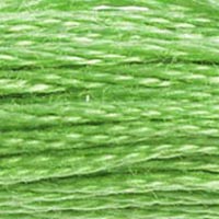 703 - METALLIC SPRING GREEN - DMC STRANDED EMBROIDERY THREAD