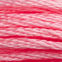 957 - BUBBLEGUM PINK - DMC STRANDED EMBROIDERY THREAD