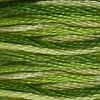 92 - FOLIAGE GREEN OMBRE - DMC STRANDED EMBROIDERY THREAD
